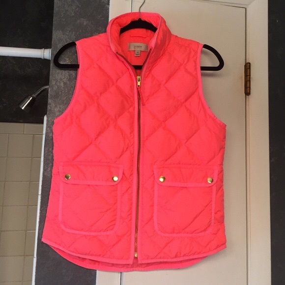 J. Crew Jackets & Blazers - J CREW Pink Vest